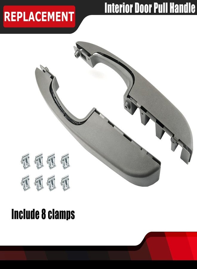 FEXON زوج من مقابض سحب الأبواب الداخلية الأمامية اليسرى واليمنى من FEXON، متوافقة مع سيارات شيفروليه إكسبريس وجي إم سي سافانا 1500 و2500 و3500 موديلات 2003-2019، بديل للأرقام 25750064 و10388389 - Image 4